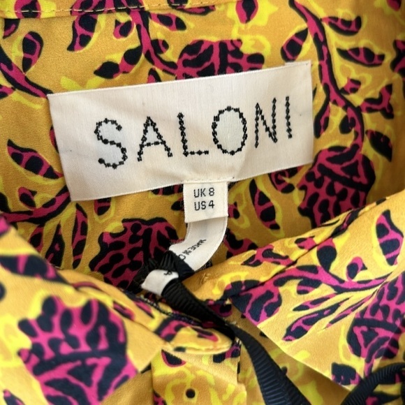 SALONI Tilly Shirt Dress COTTON POPLIN DRESS
SUN CLOVER Womens size 4 NWT - Picture 5 of 11